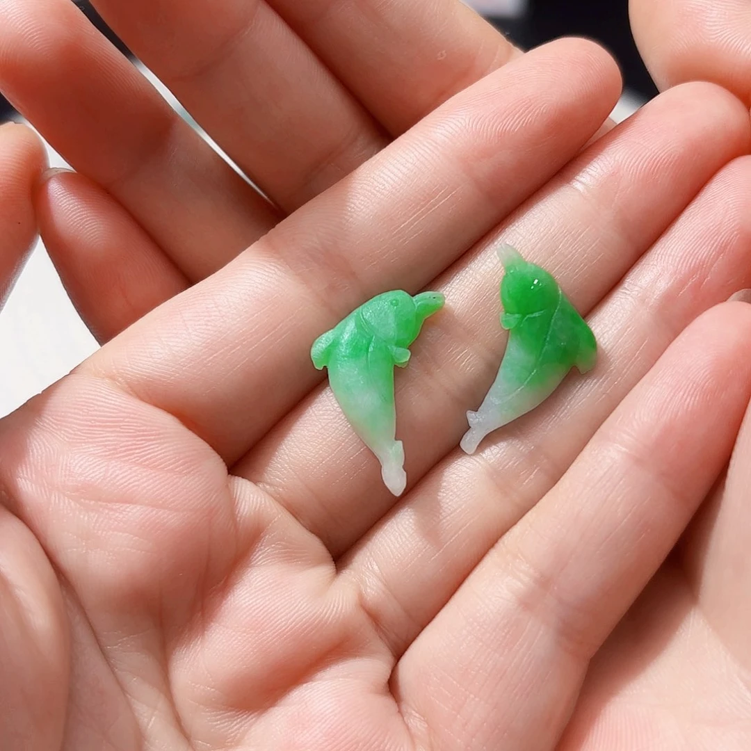 ****果定制翡翠未镶嵌天然缅甸翡翠A货不退不换