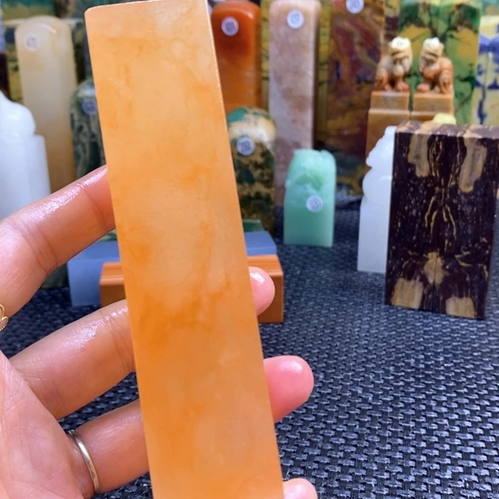 印度石君*青田石印章石