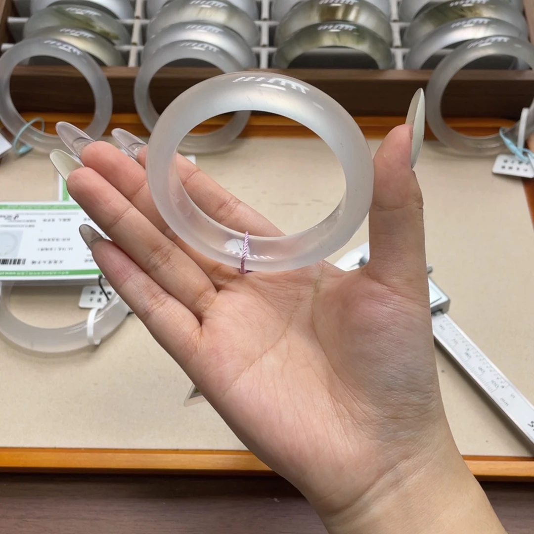 未镶嵌手镯石英质玉09r57.7今日视频高货