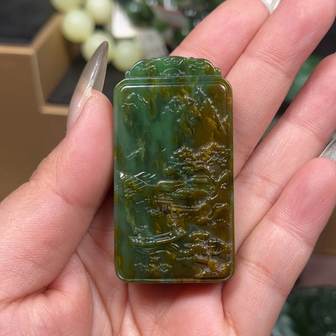 和田玉挂件未镶嵌