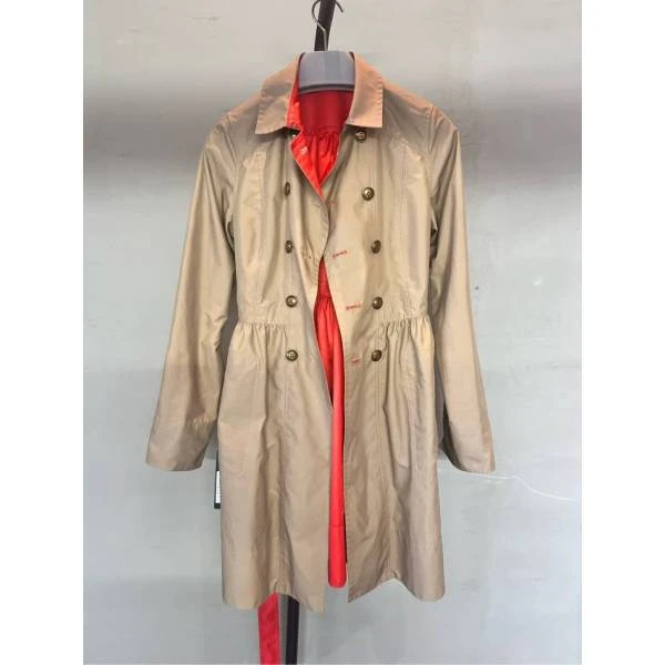 妃鱼/博柏利/聚酯纤维/风衣/99新/马零二一六