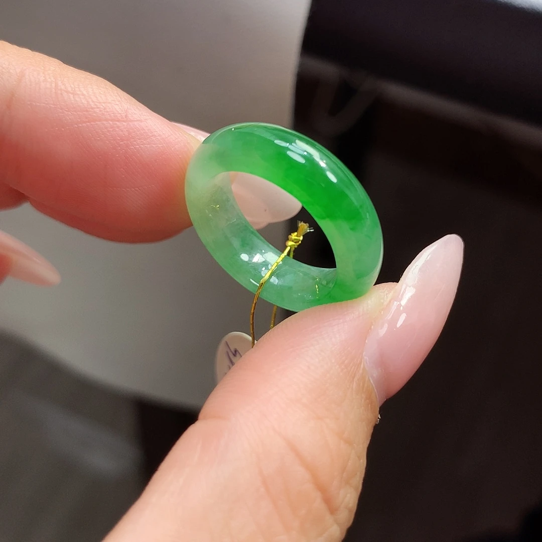 未镶嵌戒指翡翠10圈