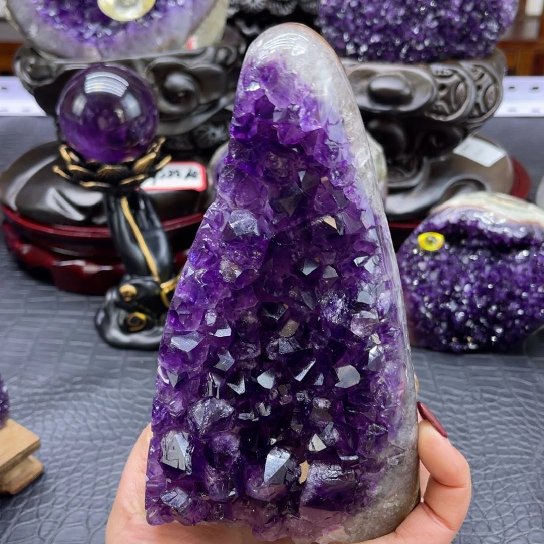 紫晶大型摆件（非配饰）未镶嵌