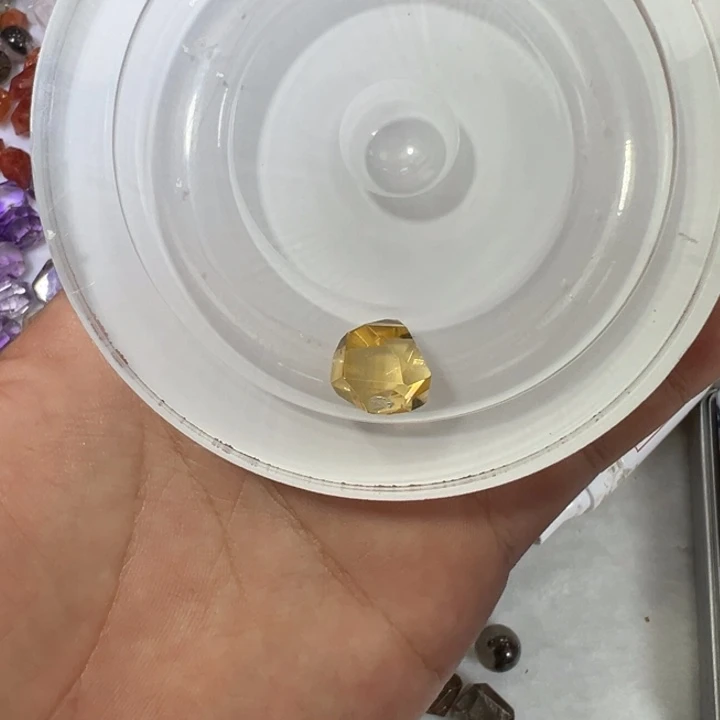 雷****银S925镶嵌珠宝半成品紫晶18