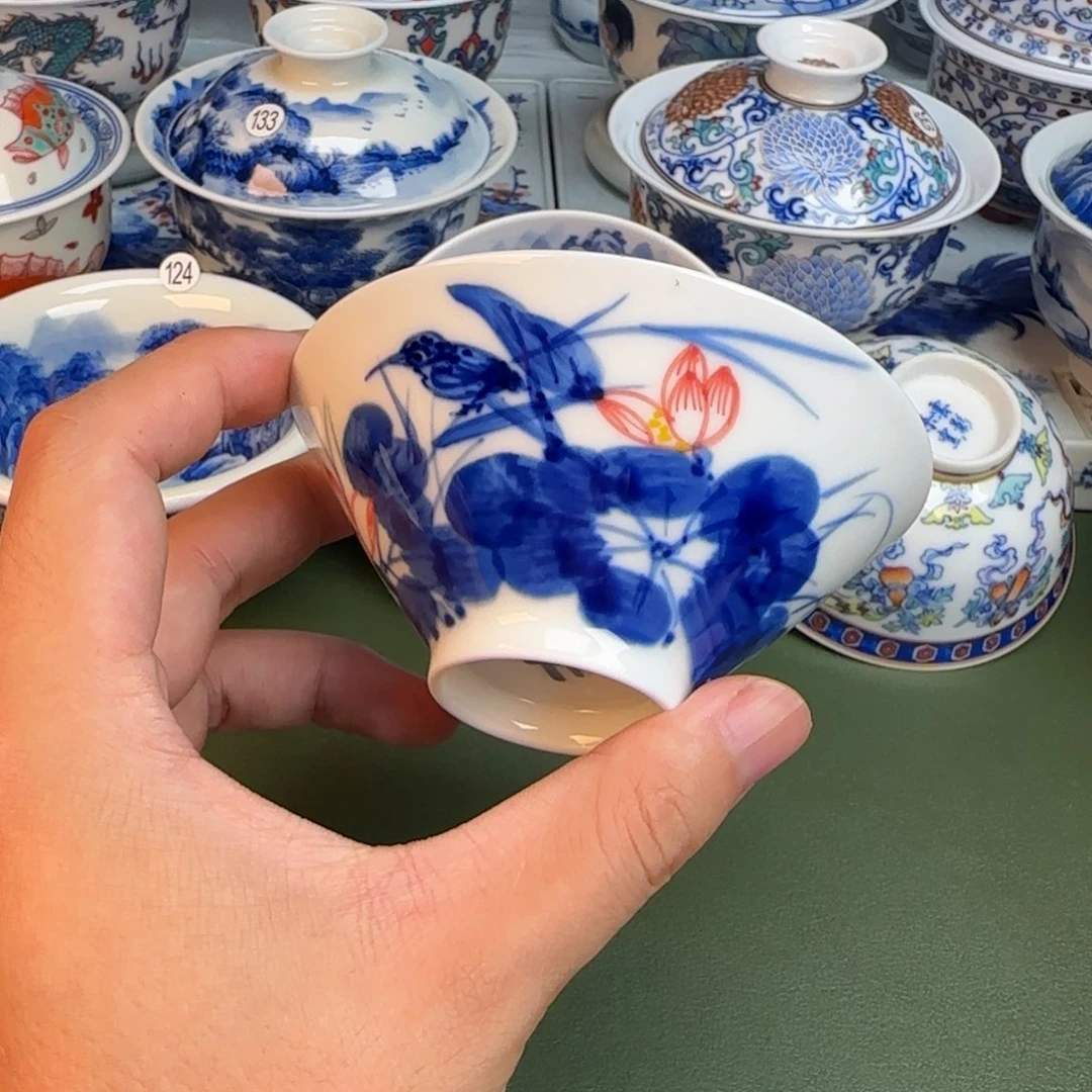 彦祖纯手工手绘茶具106