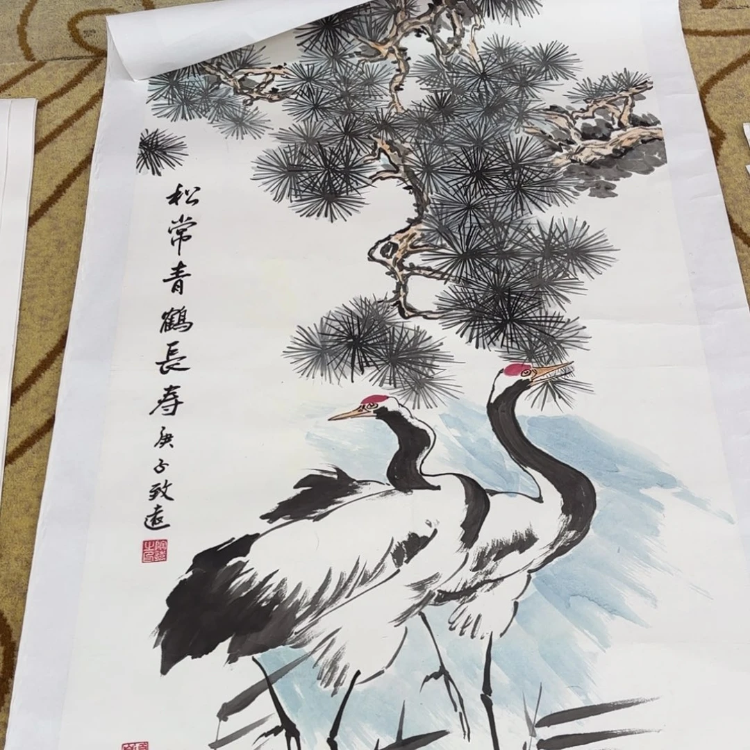 国画国画老师作品刘