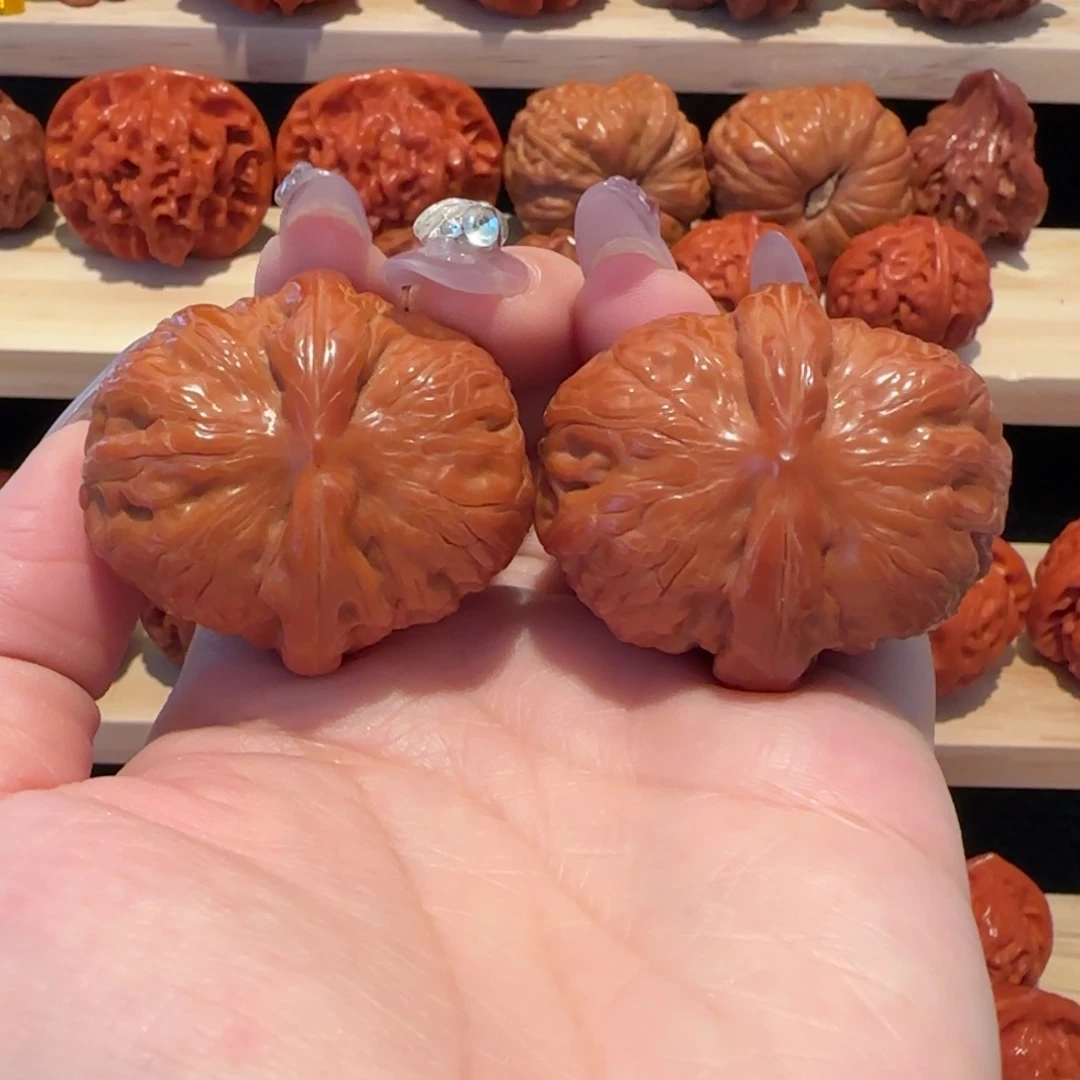 吊坠文玩核桃元宝42精品2414