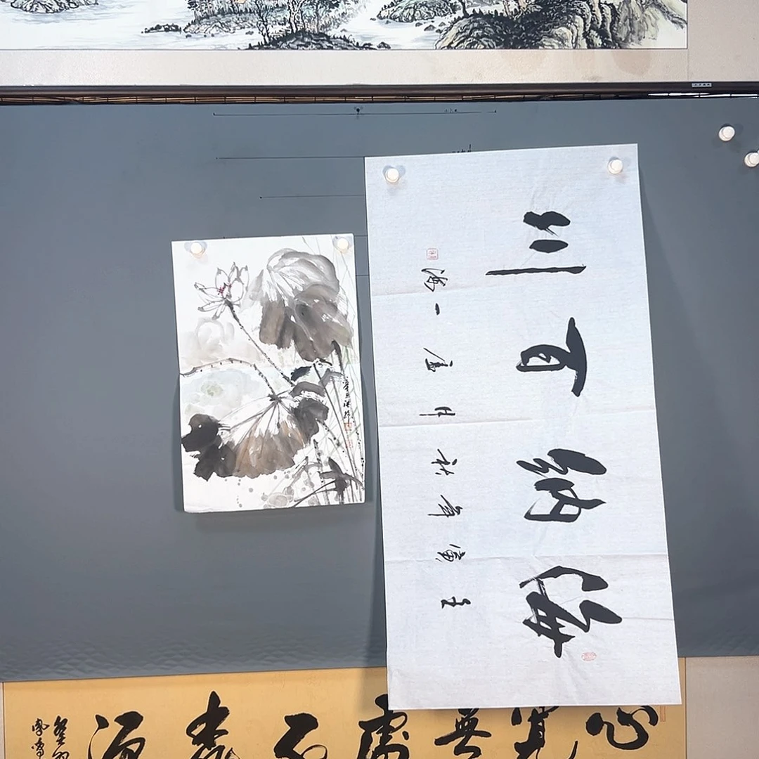 国画632 花鸟和蝴蝶在这里栖息