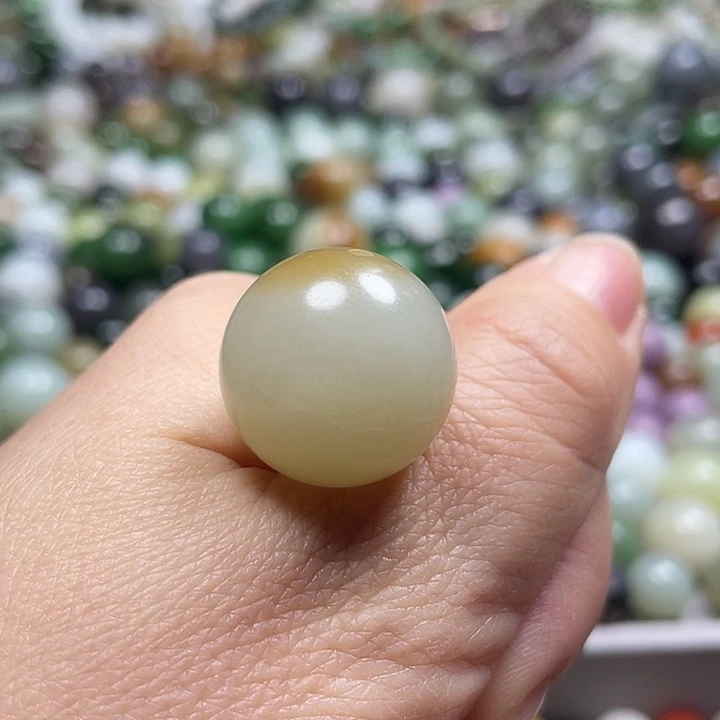 未镶嵌和田玉珠宝奇石耳**亮