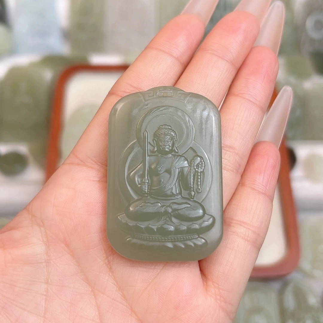 颈饰未镶嵌和田玉天****邪