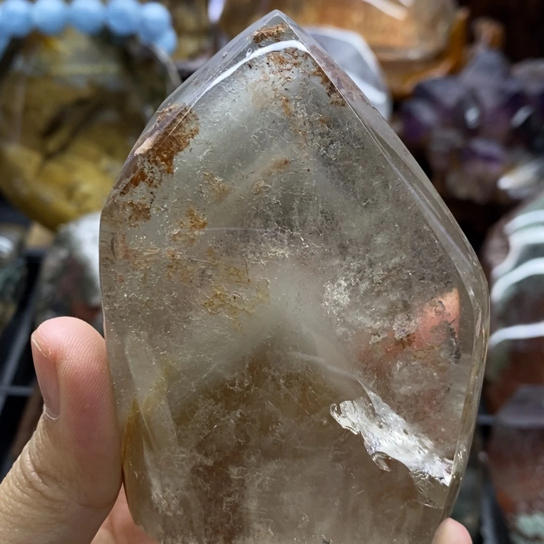 水晶未镶嵌珠宝半成品