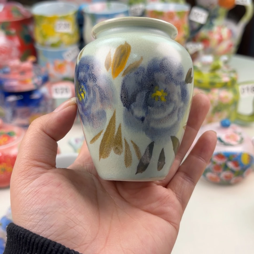 景德镇手绘高温釉下彩陶瓷茶具