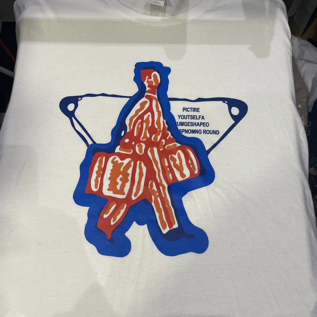 (8091)爆，小飞马， 春夏新款重磅潮牌时尚纯棉圆领男短袖