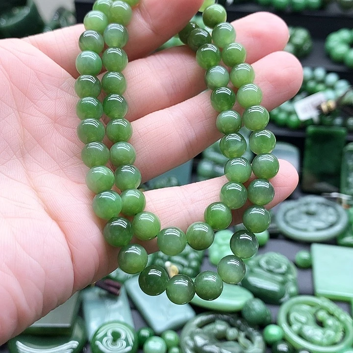 和田玉（碧玉）未镶嵌颈饰