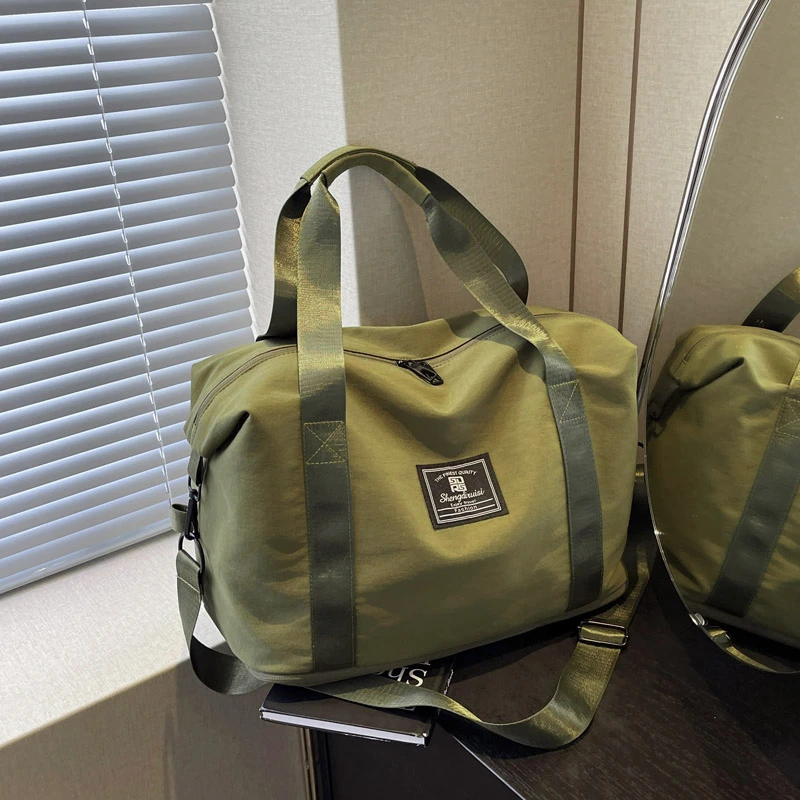 大容量短途手提旅游登机行李旅行包男女轻便可扩大运动训练健身包