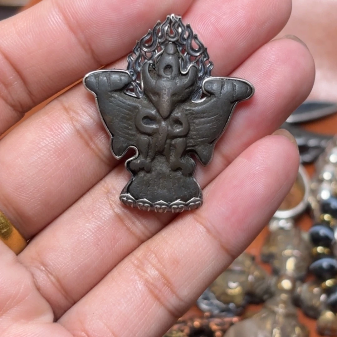 *****铜星月菩提吊坠项链