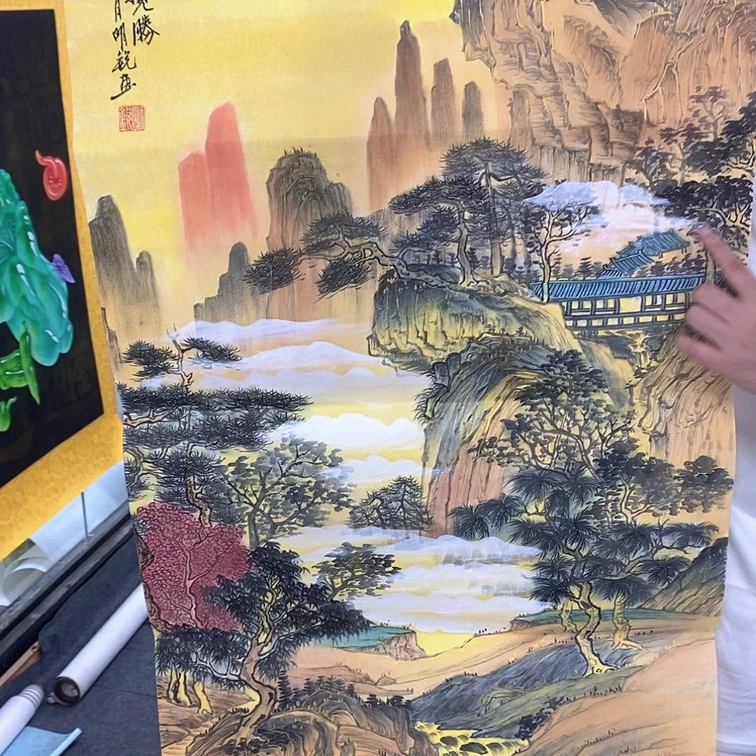 国画国画作品11111