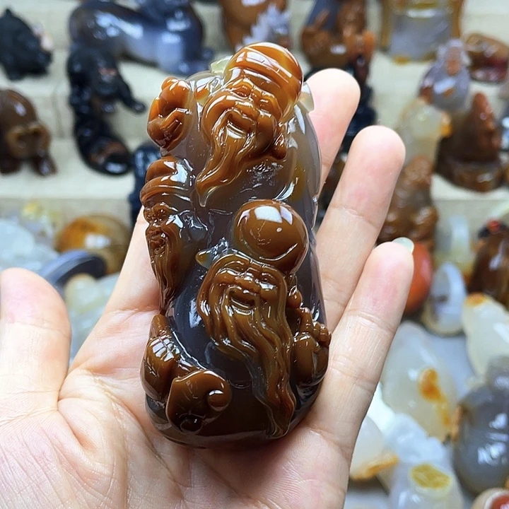 玛瑙/玉髓饰品未镶嵌用****5