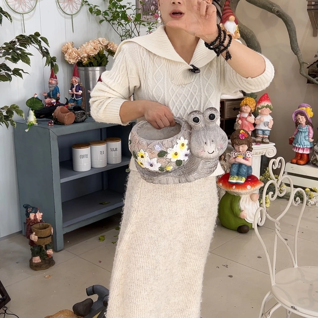 花园摆件红红火火