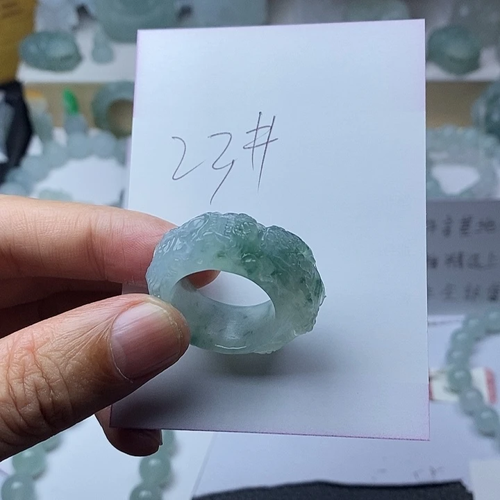 颈饰未镶嵌翡翠剑龙介