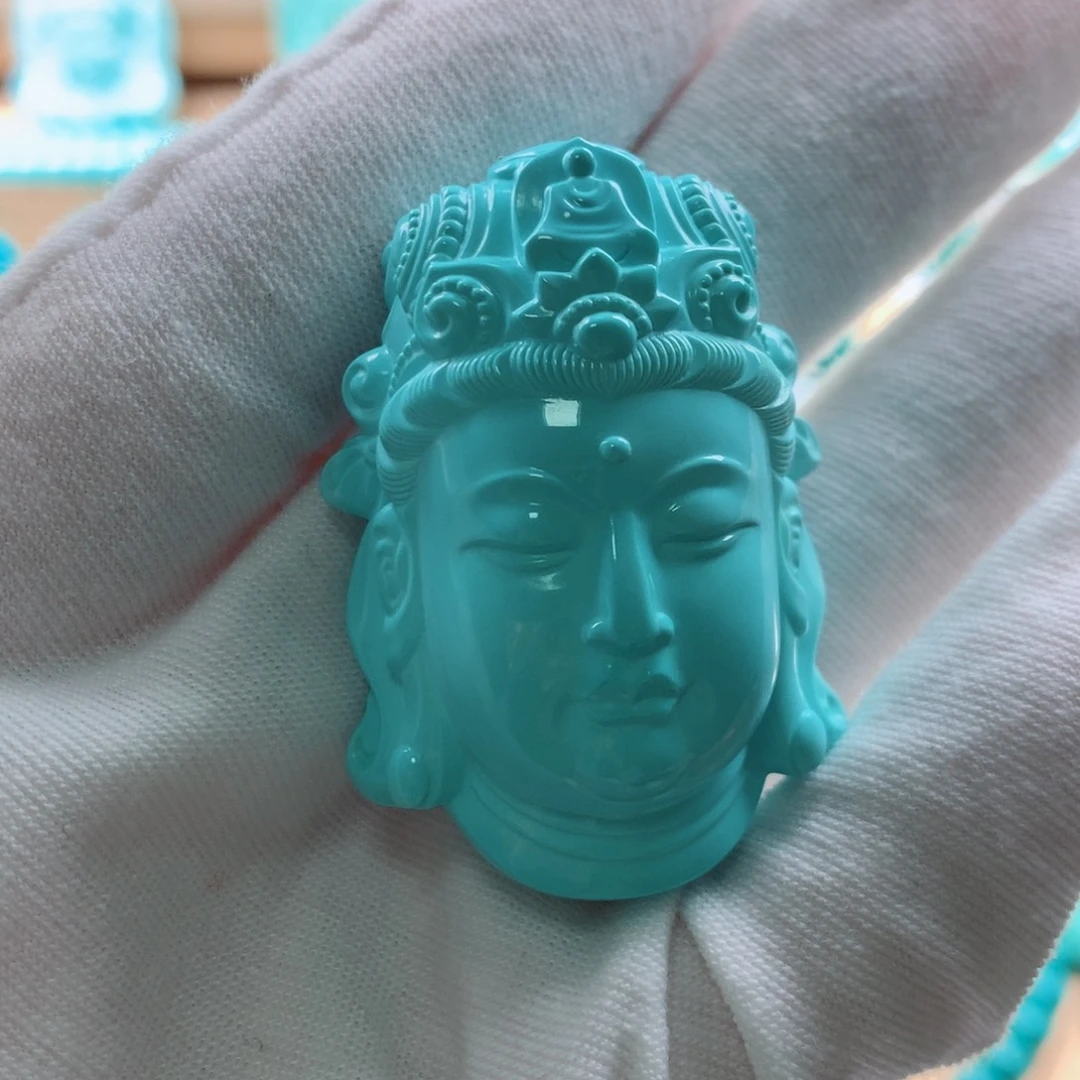 绿松石未镶嵌发饰