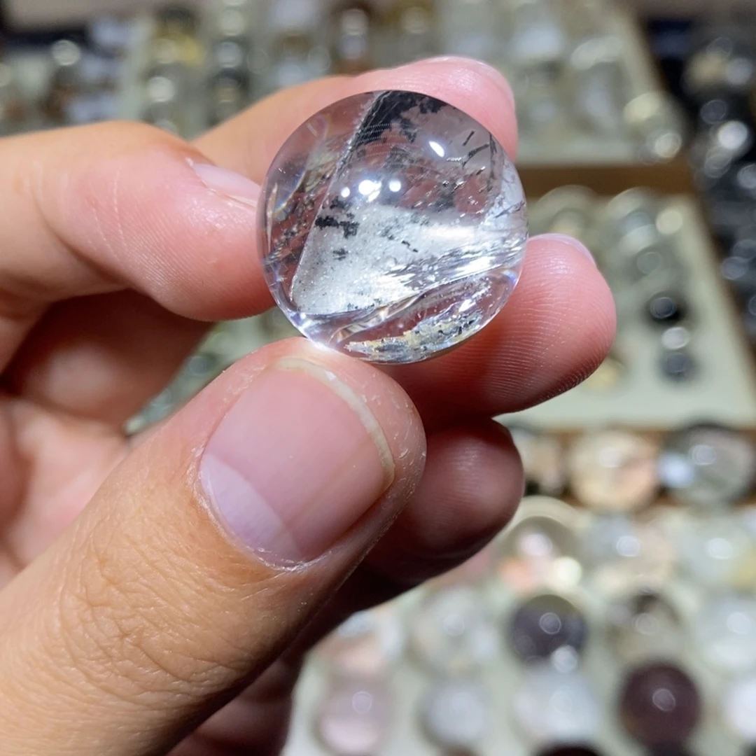 水晶珠宝半成品未镶嵌20.5流沙