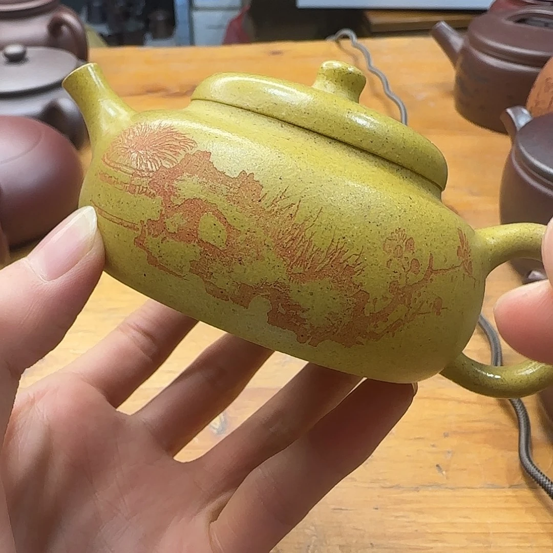 紫砂茶壶民间手艺人全手工制作