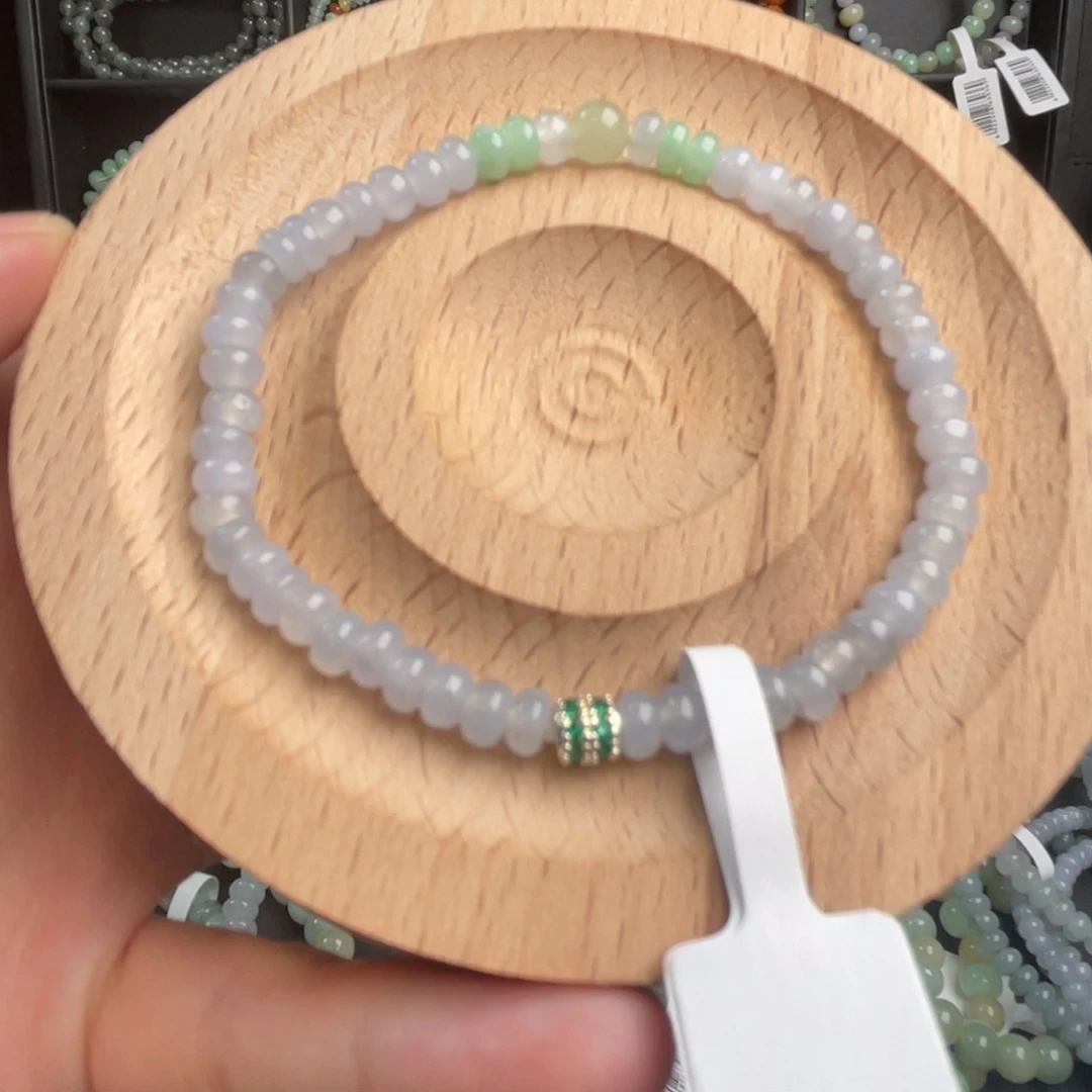 未镶嵌手链翡翠手串