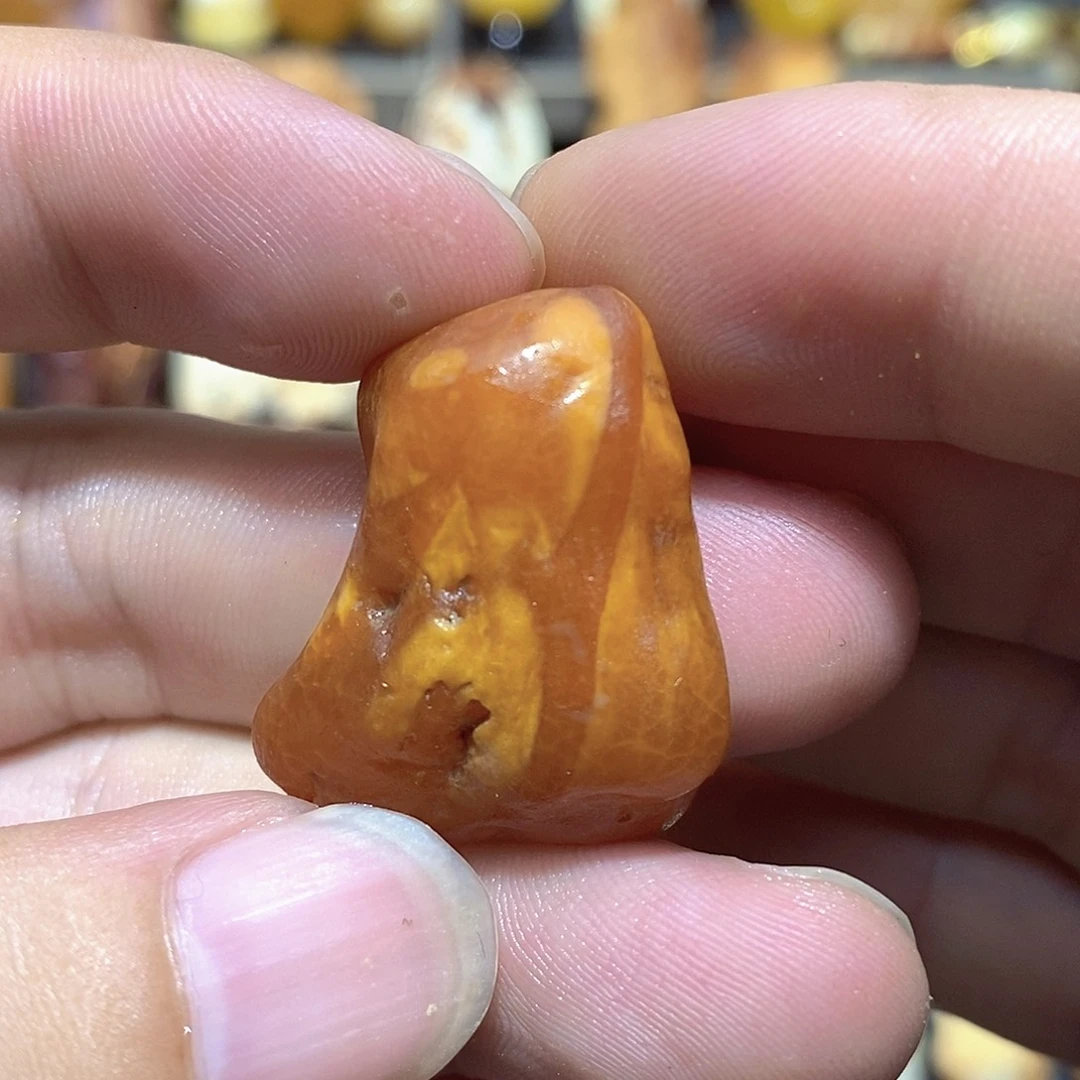 未镶嵌琥珀裸石蜜蜡原石定制