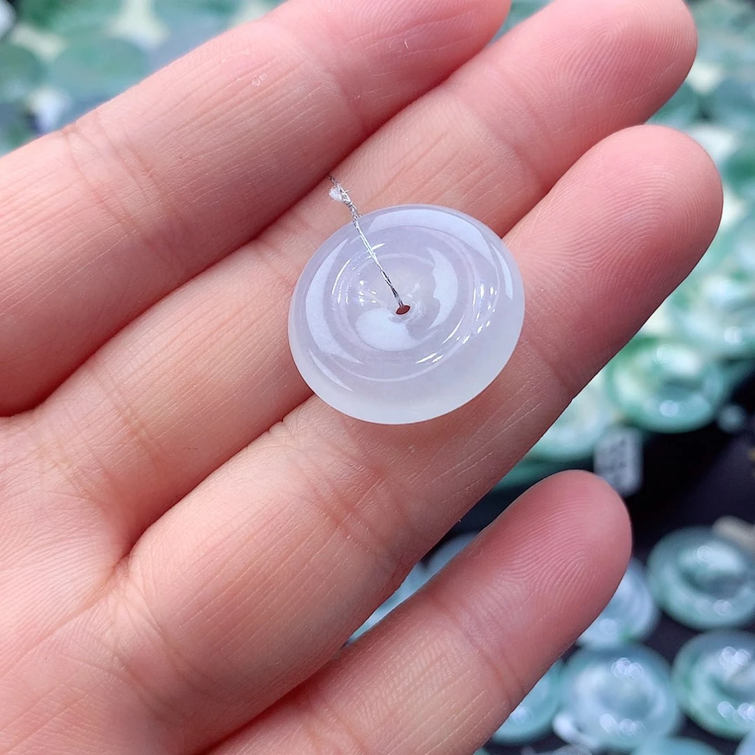 颈饰未镶嵌翡翠编号27尺寸20.8-5.8