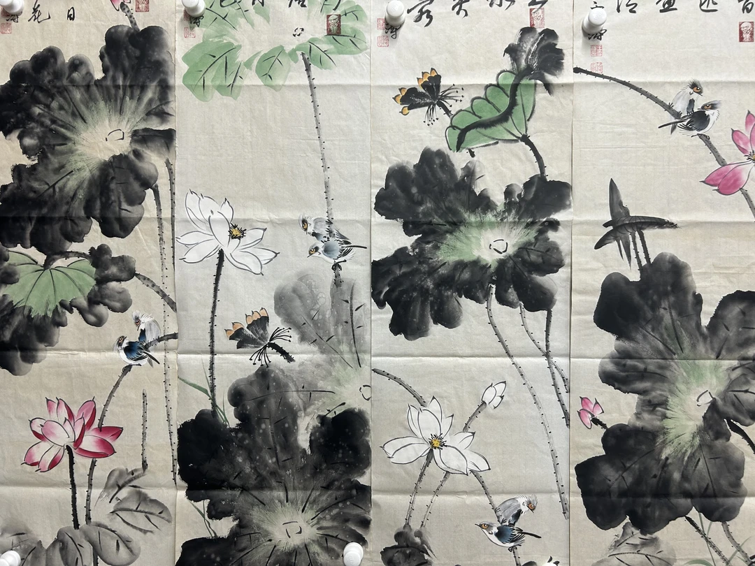 【马李】精品四条屏装饰画通用链接