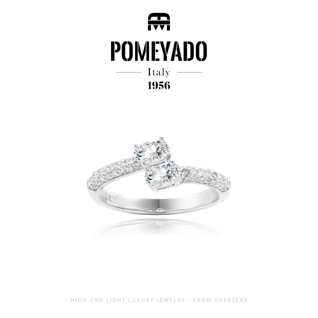 925银 【寄予浪漫】Pomeyado设计师款气质戒指F4397