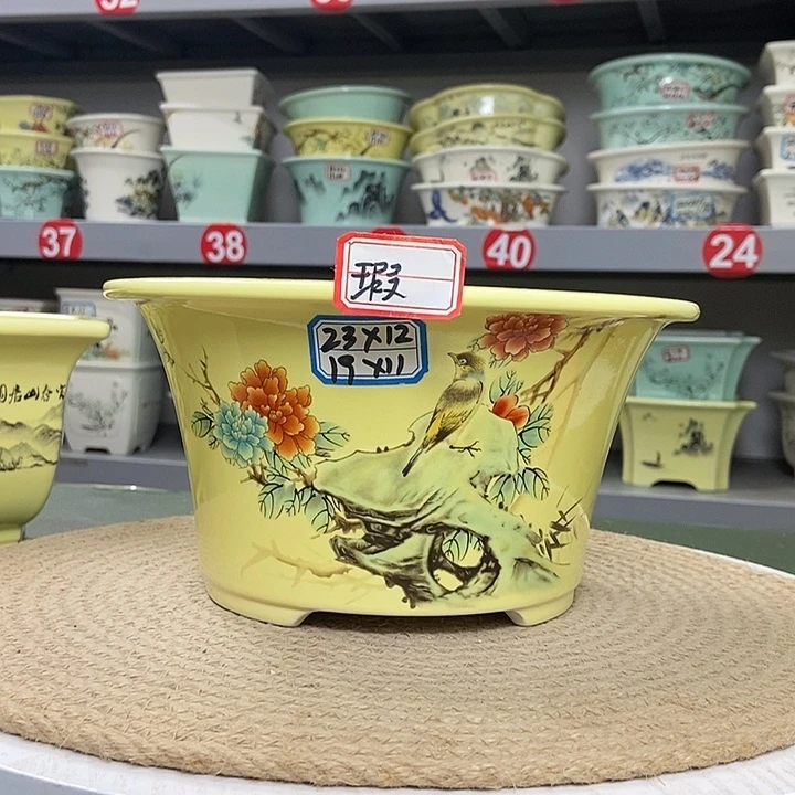 紫砂紫砂花盆5252