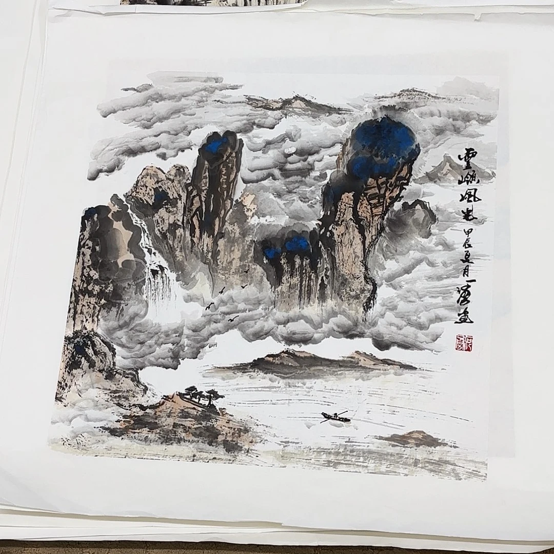 国画花鸟等多种鸟类的栖息环境