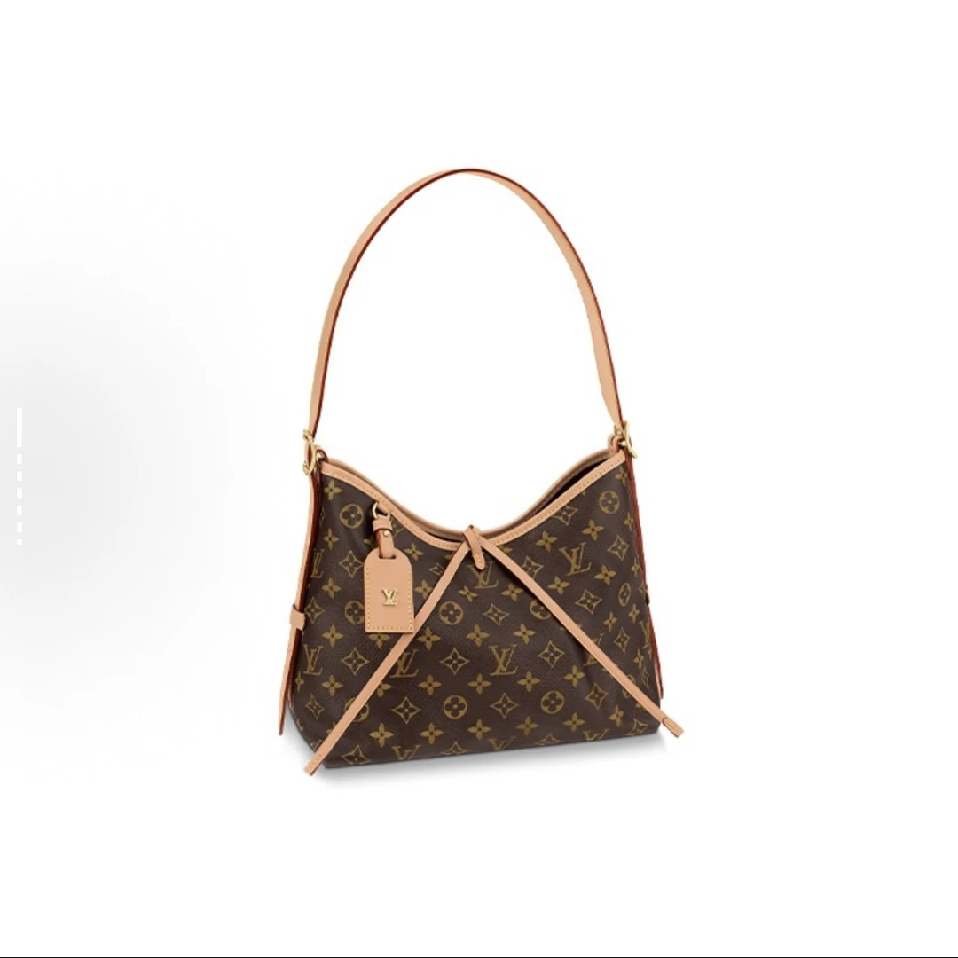 未使用 LouisVuitton/路易威登 老花carryall 手袋小号