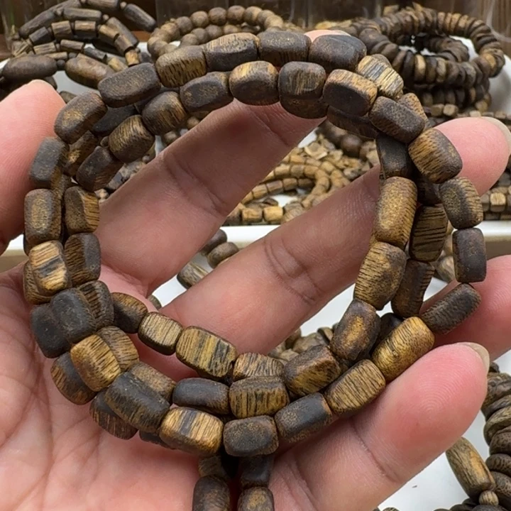 沉香手串张勺子手串15克加