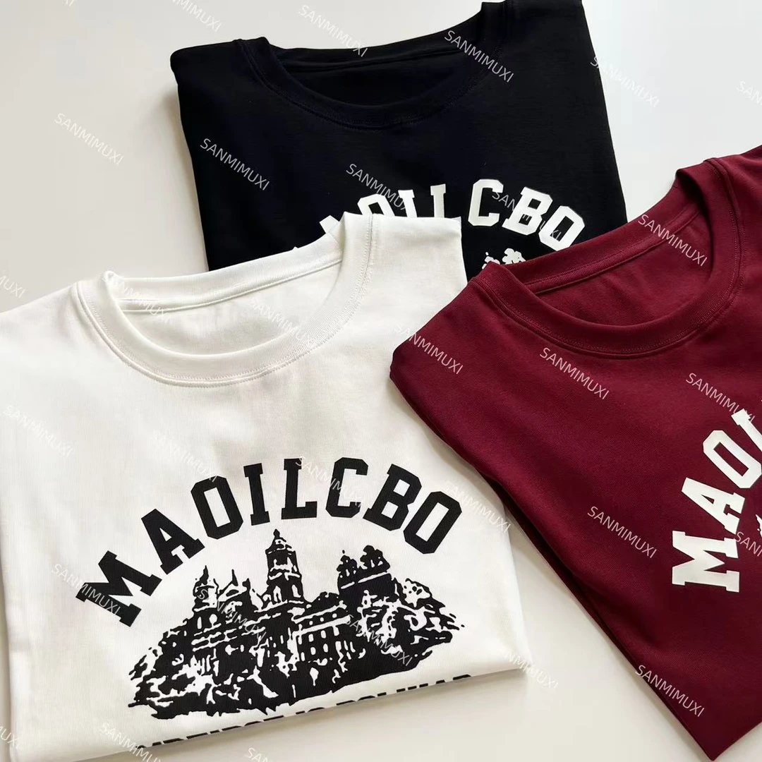 【琪琪】【2025城堡】圆领正肩弯刀短袖T恤 J1012