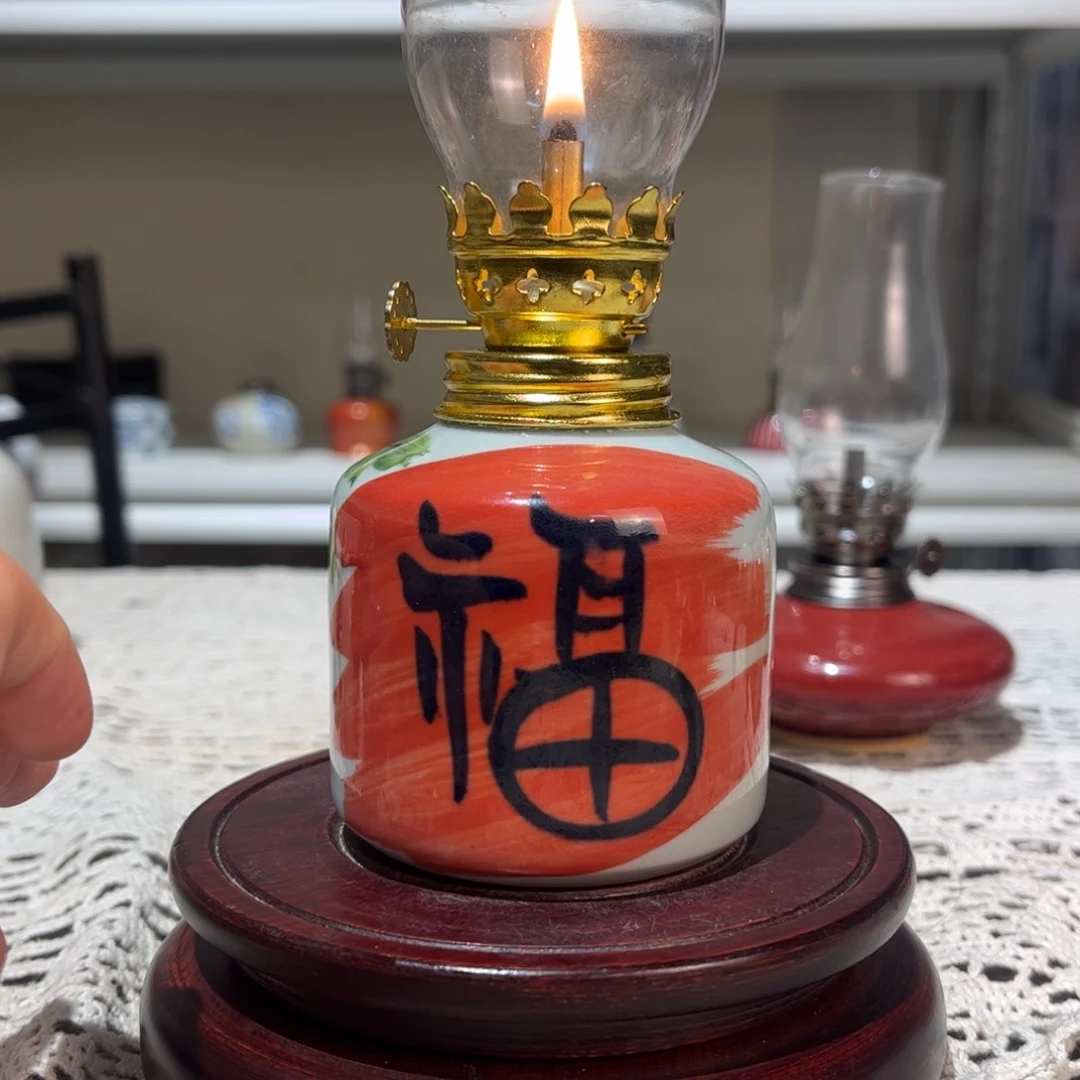 摆件景德镇陶瓷香薰灯