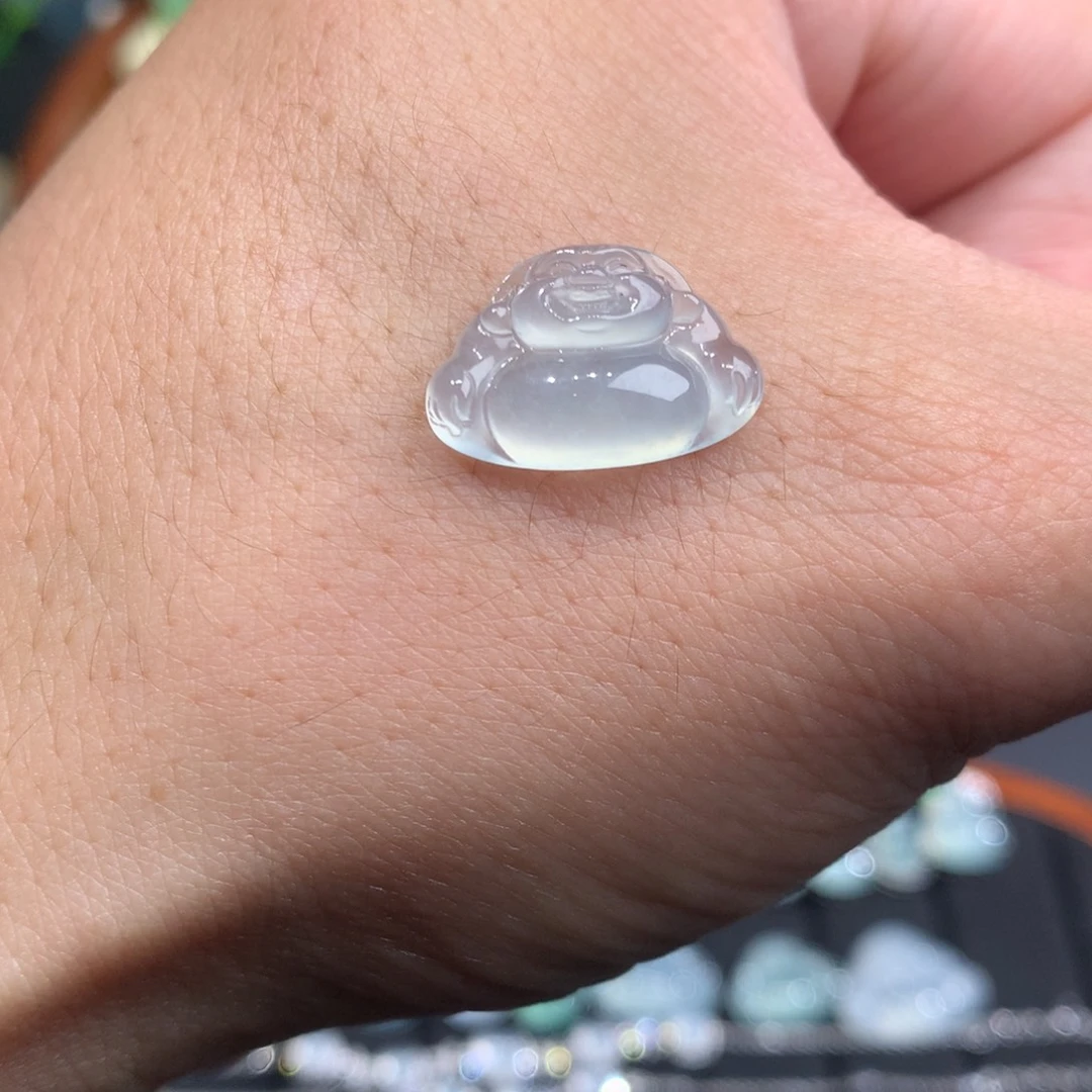 颈饰未镶嵌翡翠佛公