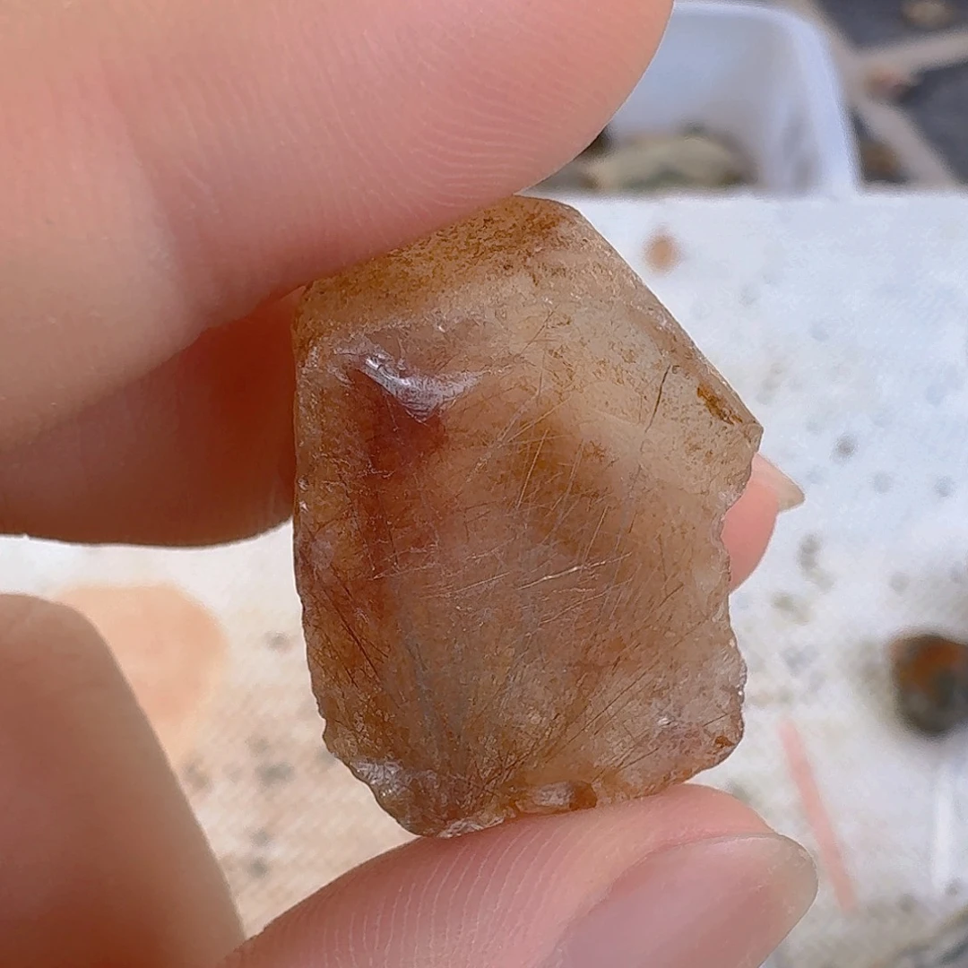 水晶珠宝半成品未镶嵌毛*