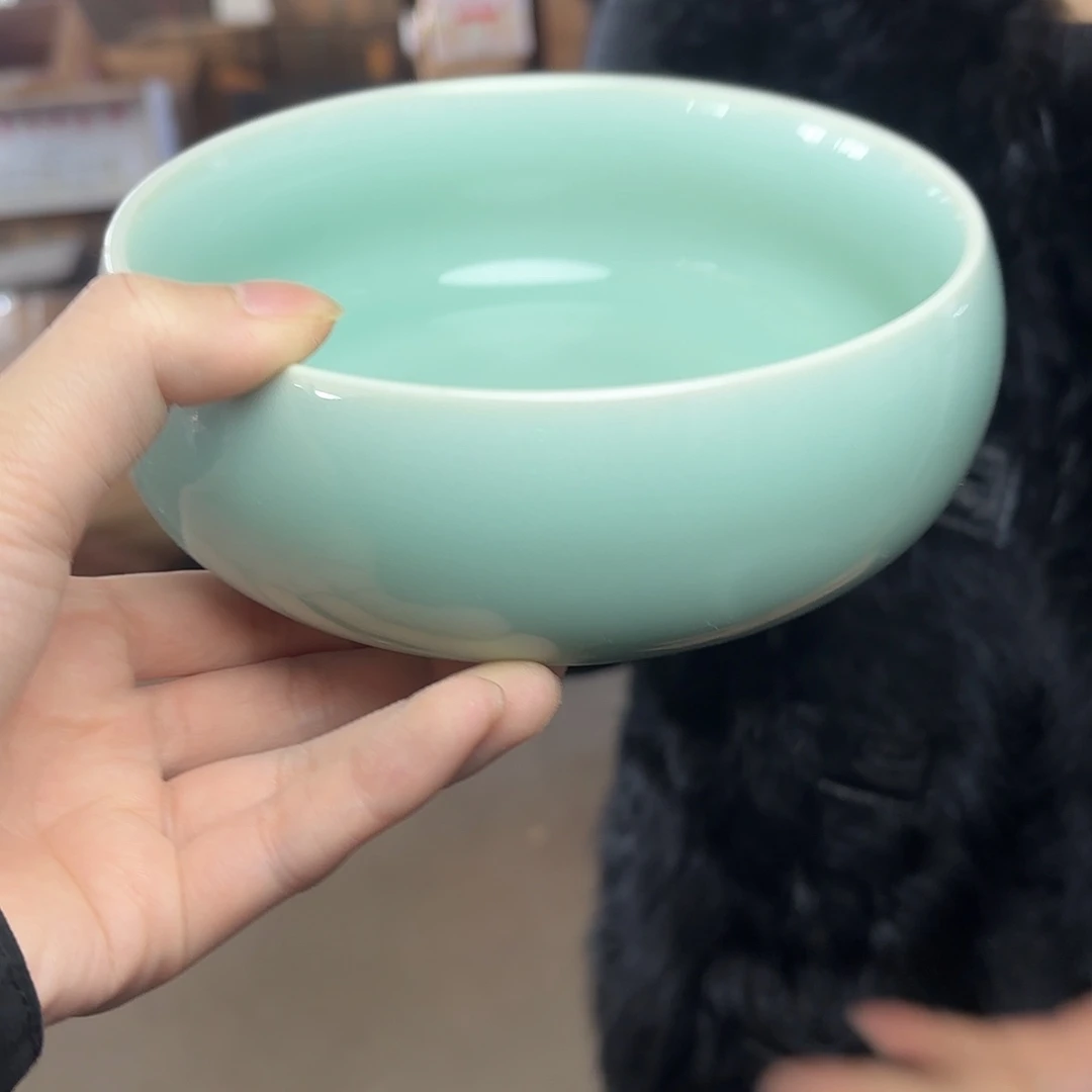 龙泉云间青瓷小米茶器