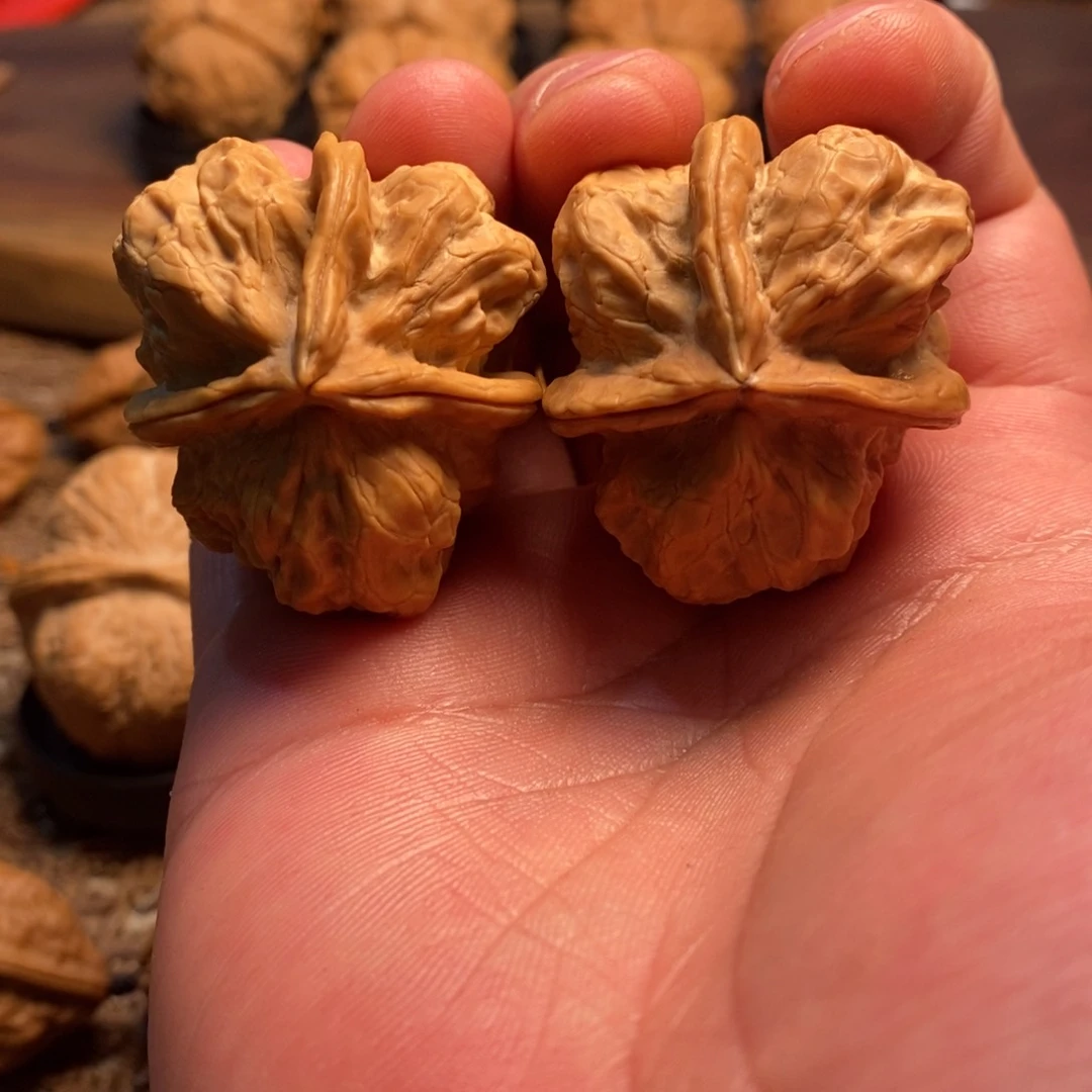 文玩核桃把件妖孽三棱