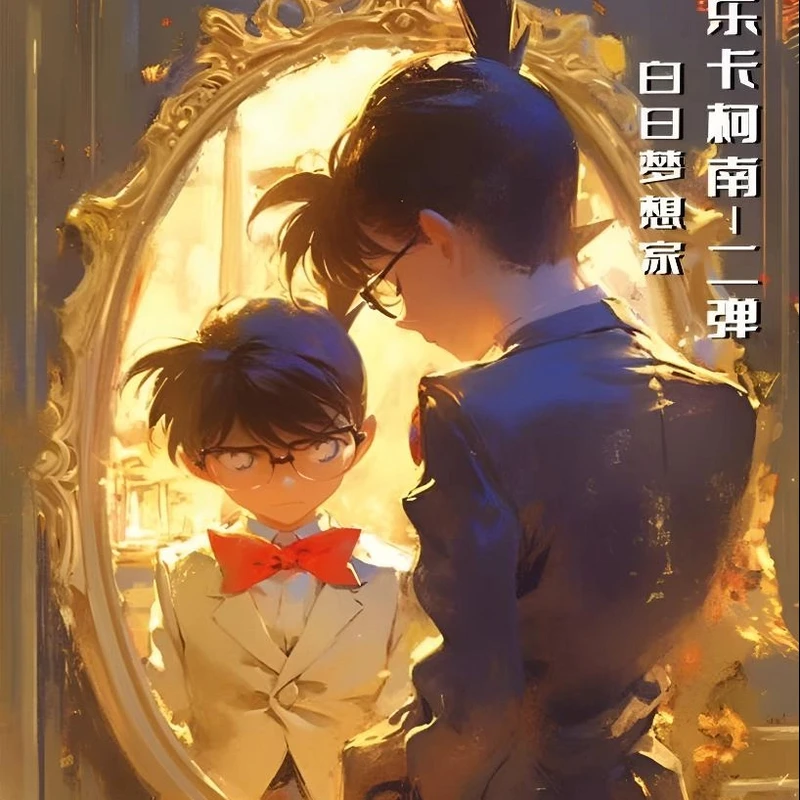 小柒【乐卡文创】百日梦想家柯南色纸第二弹二创收藏卡牌（默认代拆