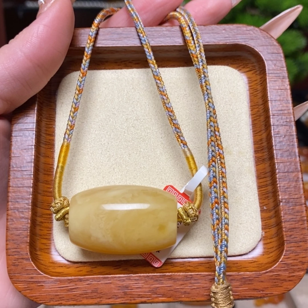 【闪购商品】蜜蜡颈饰未镶嵌项链