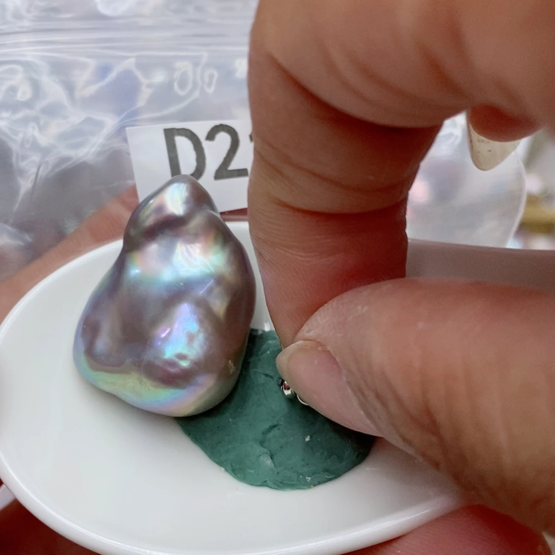 银S925镶嵌淡水珍珠其他G***L