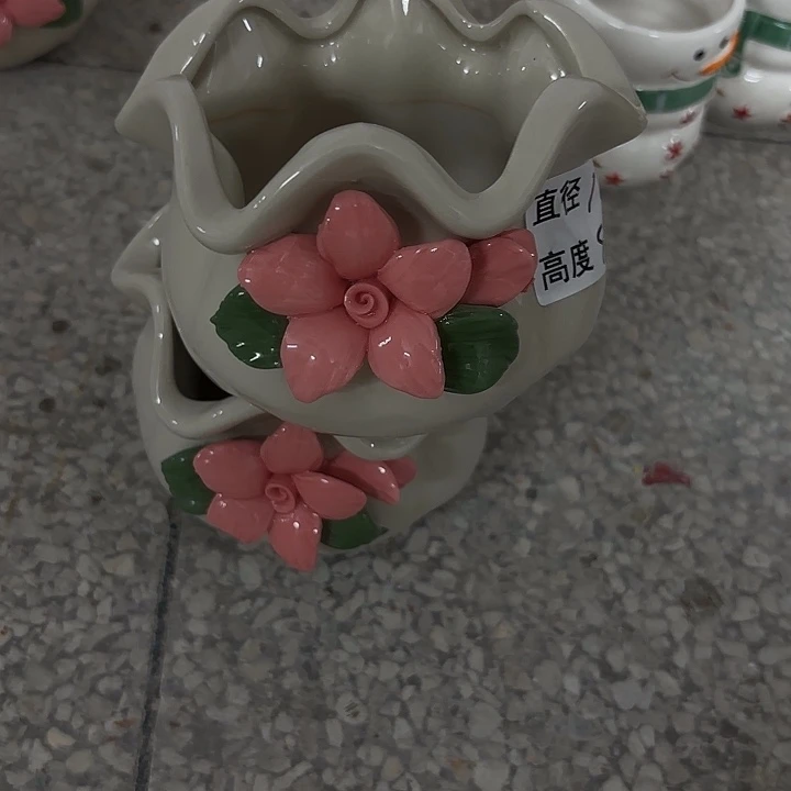 摆件陶瓷多肉花盆