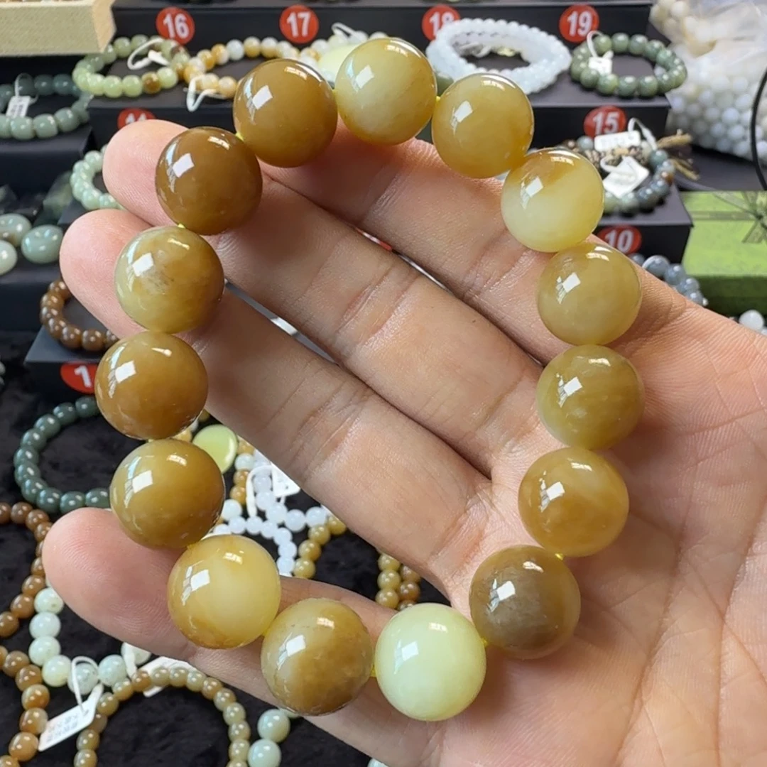 未镶嵌手链和田玉且末糖白 （福利款 需要包容结构 棉）