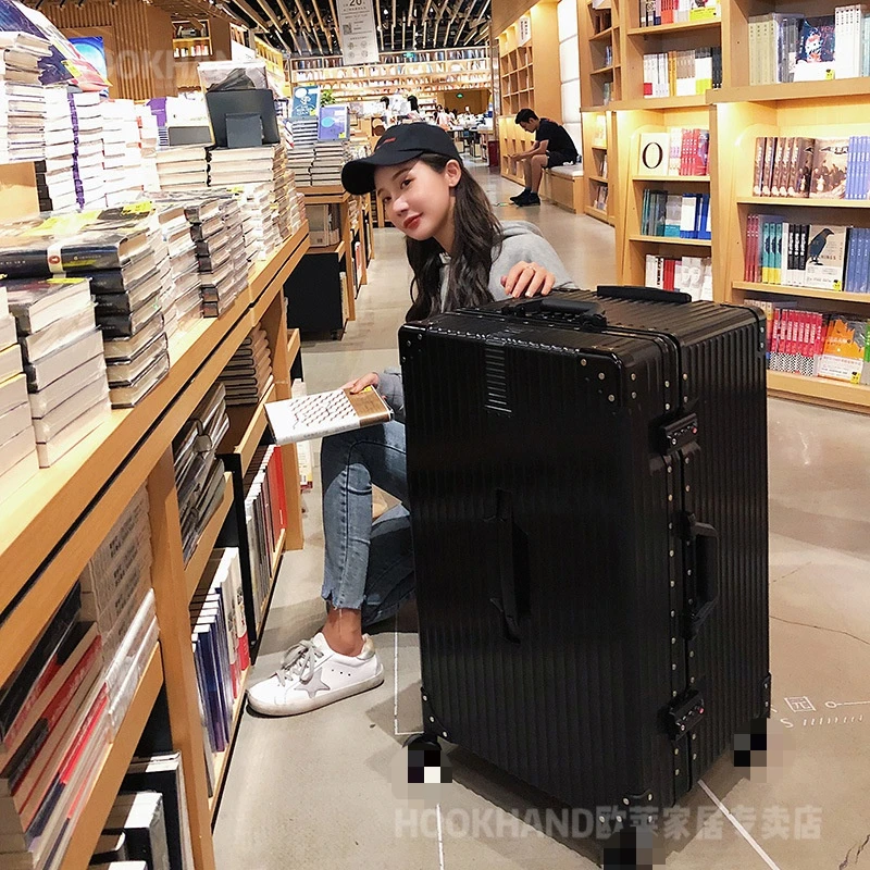 大学新生开学旅游女学生拉杆密码箱男超大旅行箱大容量旅行行李箱