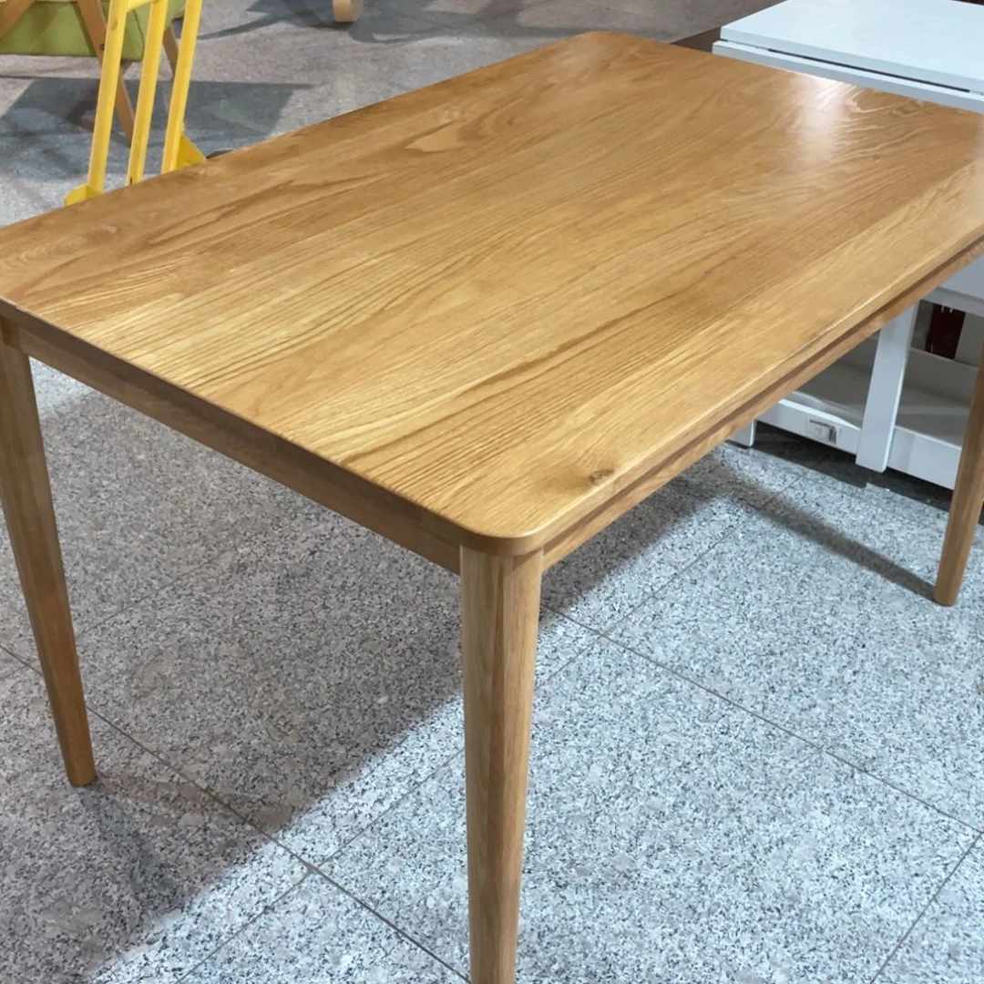 木白橡木实木餐桌