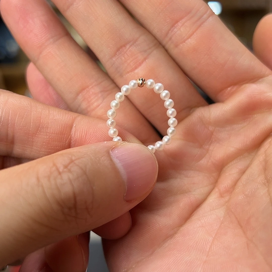 淡水珍珠戒指未镶嵌